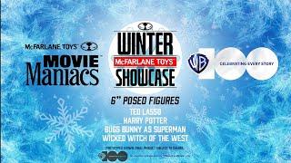 NEW WB:100 Movie Maniacs™: Bundle (4) Winter Showcase 6" Posed Figures | Action Figure Showcase