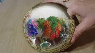 HANDMADE is beadwork. DIY. MK - flowers made of beads, trees, flower compositions, kashpo, etc.