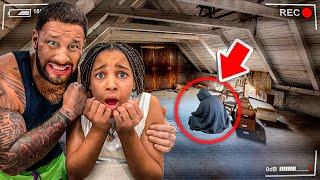 Hiding a CAMERA in our HAUNTED ATTIC to CATCH A GHOST