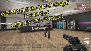 CS:GO Betway Aim Challenge - 37.649 sec