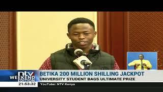 University student wins KES. 200M Betika jackpot