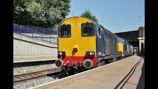 DRS Class 20 No. 20302 and Class 37No. 37259 at Heworth -28th May 2012