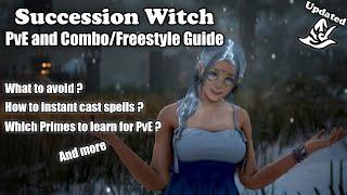 BDO | Succession Witch PvE Combo & Freestyle Guide