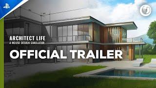 Architect Life: A House Design Simulator - Release Date Announcement Trailer | PS5 Games