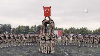 Commando specialised soldiers who completed their training graduated