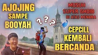 BARU PERTAMA LAGI MAIN FF.! CEPCILL LANGSUNG BERCANDA AJOJING DEPAN MUSUH - GARENA FREE FIRE