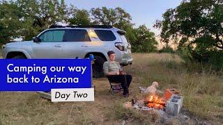 Part 6: Arkansas to Texas - solo 4Runner camping across the US with my dog