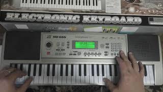 ELECTRONIC KEYBOARD MUSIC WORKSTATION MQ-666 .