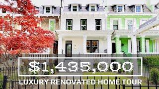 MUST SEE! - Capitol Hill NE Washington, DC - Luxury Renovated Home Tour - Million Dollar Listing