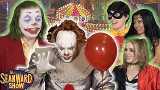 JOKER vs PENNYWISE! hilarious IT parody with Superheroes! The Sean Ward Show