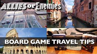 7 Board Game Travel Tips