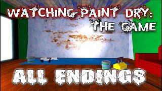 Watching Paint Dry: The Game - All Endings / All Badges [Roblox]