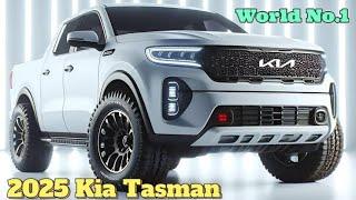 The Most POWERFUL PICKUP Truck! NEW 2025 Kia Tasman Released Today!?