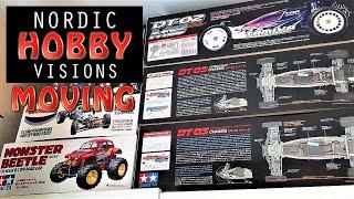 Nordic Hobby Visions Moving Day #2 | Tamiya Tour and the Rest of the RC Cars!