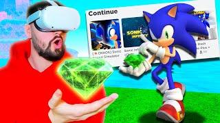 I Played EVERY 3D Sonic Roblox Game In VR!