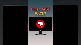 First MSI's BAD Monitor? #monitor #2024 #msi