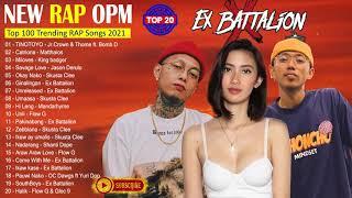 Gloc 9, Ex Battalion, Al James, Flow G, Skusta Clee, Honcho - Top 50 RAP OPM Songs 2021 August