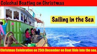 Kanyakumari Christmas Boat Ride | celebration | 2021 | colachel #christmas #kanyakumari