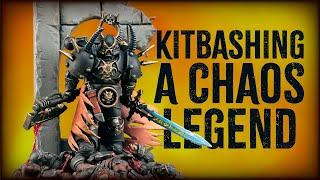 Kitbashing a LEGENDARY Chaos Lord for Warhammer 40K