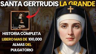 La Fascinante Historia de Santa Gertrudis: La Santa que Libera 1,000 Almas del Purgatorio