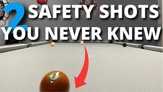 2 POOL SAFE SHOTS YOU SHOULD KNOW !