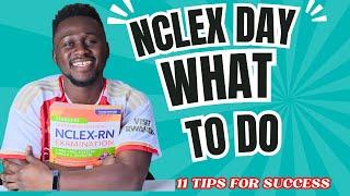 WATCH THIS ON THE DAY OF YOUR NCLEX | TIPS FOR SUCCESS