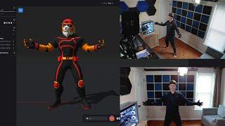 Putting Mocap into the Superhero Game - LIVE