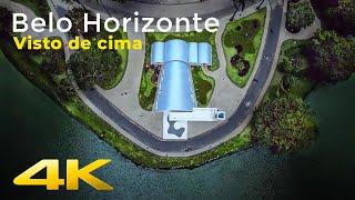 Belo Horizonte visto de cima - 4k e HD drone -