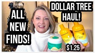 DOLLAR TREE HAUL | ALL NEW FINDS | $1.25 | WOW | DT NEVER DISAPPOINTS #haul #dollartree