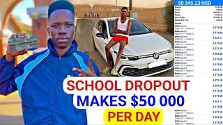 Strategy That Made Nas100 Ape Dropout From School After Making $50K | Nas100 ape