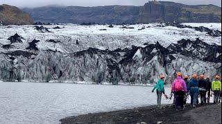 Hike on Sólheimajökull Glacier, Iceland