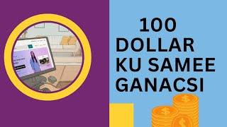 100 Dollar  Ku samee, Shirkad Ganacsi. Buug muhiim ah/ Ahmed kadiye