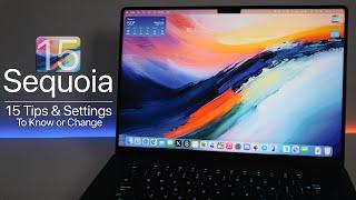 15 macOS Sequoia Tips or Settings To Know or Change