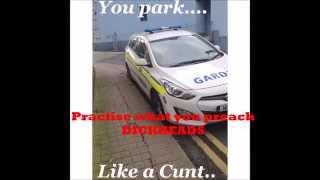 Irish Police Try To Harras Taxi Drivers... Dublin 29th april 2015