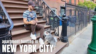 NYC Apartment Hunting: Touring 8 apartments with prices