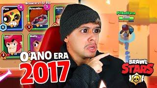 VOLTEI PARA o BRAWL STARS de 2017  *me emocionei*