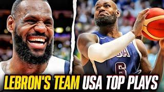 Lebron james Team USA Highlights Mind blowing plays