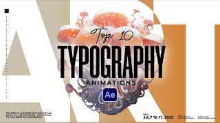 The 10 Most Popular Title Animations in After Effects