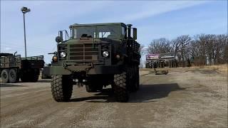 M925 6X6 Military 5 Ton Cargo Truck with Winch C-200-84