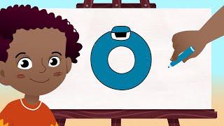 How to Draw an Alphabet Lore | Letter O | Drawing with Wibbi Kids | Step by step