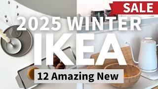 [IKEA Winter 2025] Must-Have New Items & Winter Sale️Sale |How to Install MOSSLANDA Shelves