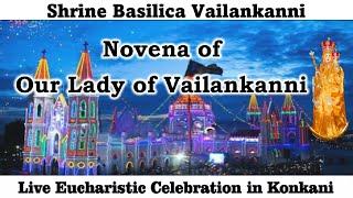 Day 8 of Vailankanni Novena | Konkani Mass Live at 10.15 am, 6th Sept 2024 | Vailankanni Shrine