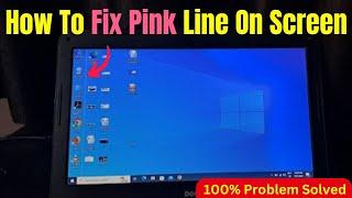 Dell Laptop Pink screen problem solved | How To Fix Pink Color Display Issue In Laptop, PC | HP