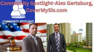 Community Spotlight Alex Gertsburg gives free advice to avoid litigation landmines