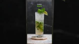 Classic Mojito ‍🟩#mojito #cocktails #bar #drinkrecipes