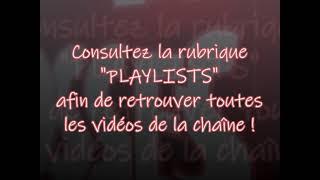 Consultez les PLAYLISTS de la chaîne !