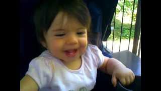 Cute baby Daria ... cute hilarious laugh