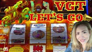 VGT HOT RED RUBY 3 & KING OF COIN LET’S GO VGT#casino #vgt #kickapoocasino #slots