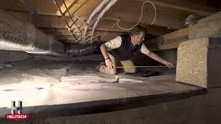 Crawl Space Waterproofing & Encapsulation from Helitech