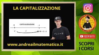 Concetti base, la Capitalizzazione -MATEMATICA FINANZIARIA